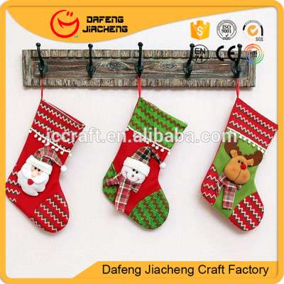 cheap wholesale christmas decoration stocking china